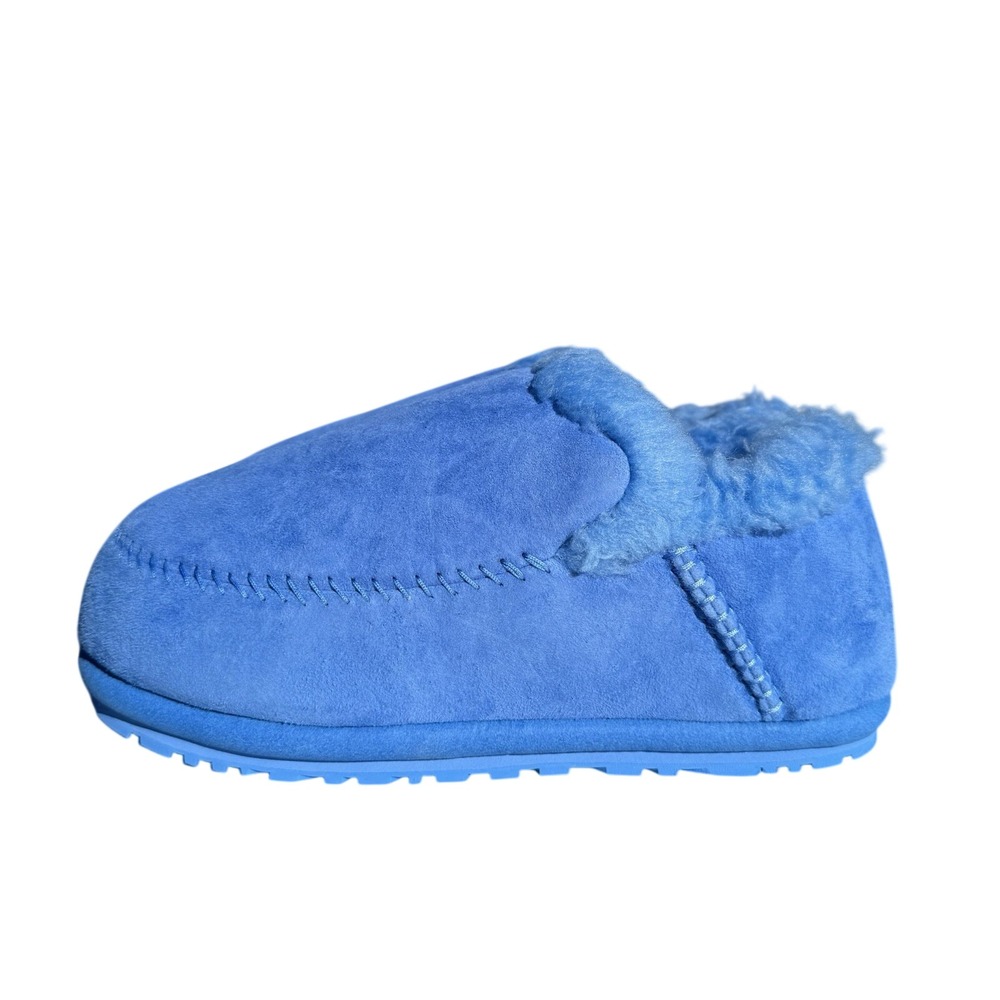 UGG Anders Slipper Big Sky Blue Wool Suede Mens 12 1158174 New Rare